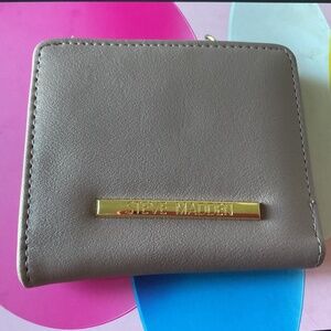 Steve Madden Dark Beige Folded Wallet